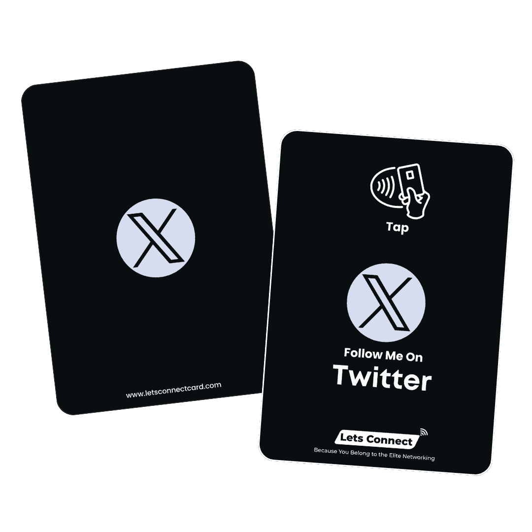 Twitter Business Card With Nfc &Amp; Qr Code 12 Twitter Without Qr (4)