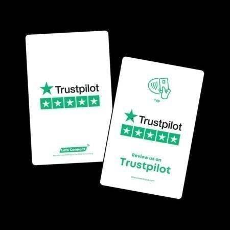 Trustpilot Review Card with NFC & QR code