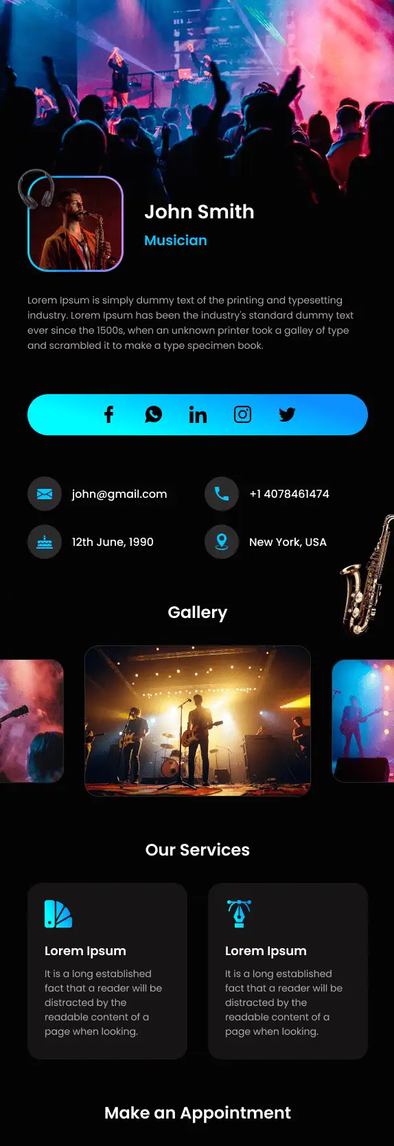 Qr Code Business Card With Nfc 13 Vcard33