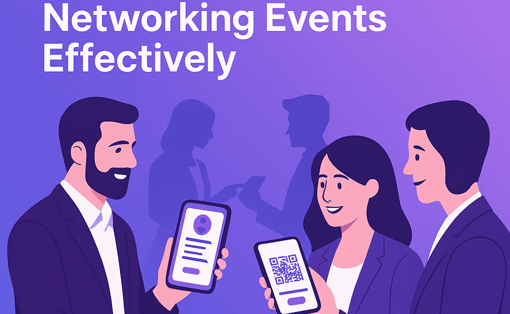 How To Use Digital Business Cards At Networking Events Effectively Min 1024X630 3