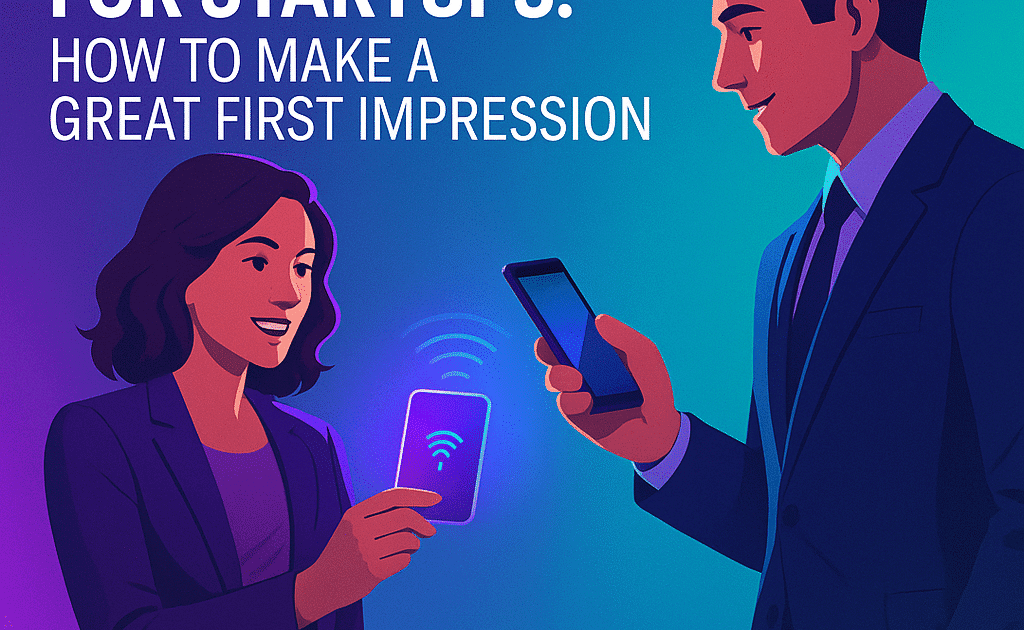 Smart Cards For Startups: How To Make A Great First Impression 1 Smart Business Cards For Startups 1024X630 2