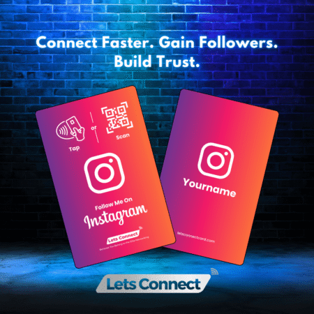 Connect Smarter on Instagram with NFC & QR
