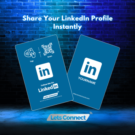 Instant LinkedIn Sharing – NFC & QR Enabled