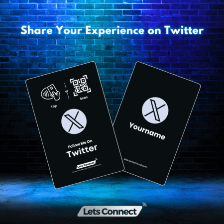 Twitter Connect, Subscribe, and Grow – Powered by NFC & QR