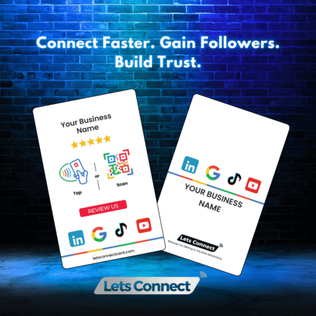 Grow Faster with NFC & QR Multi Review Cards