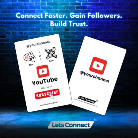 Youtube Connect, Subscribe, and Grow – Powered by NFC & QR