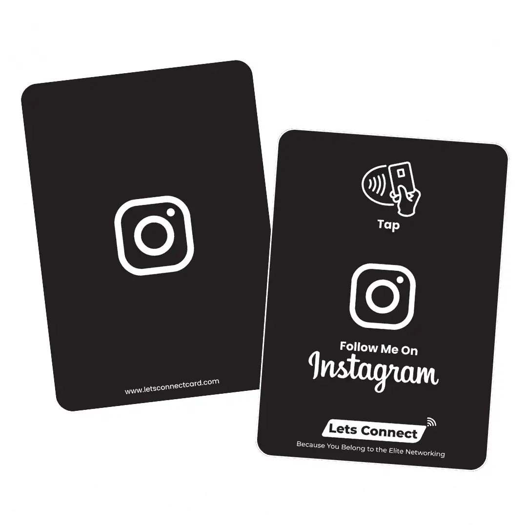 Instagram Business Card With Nfc &Amp; Qr Code 10 Instagram Without Qr (7)