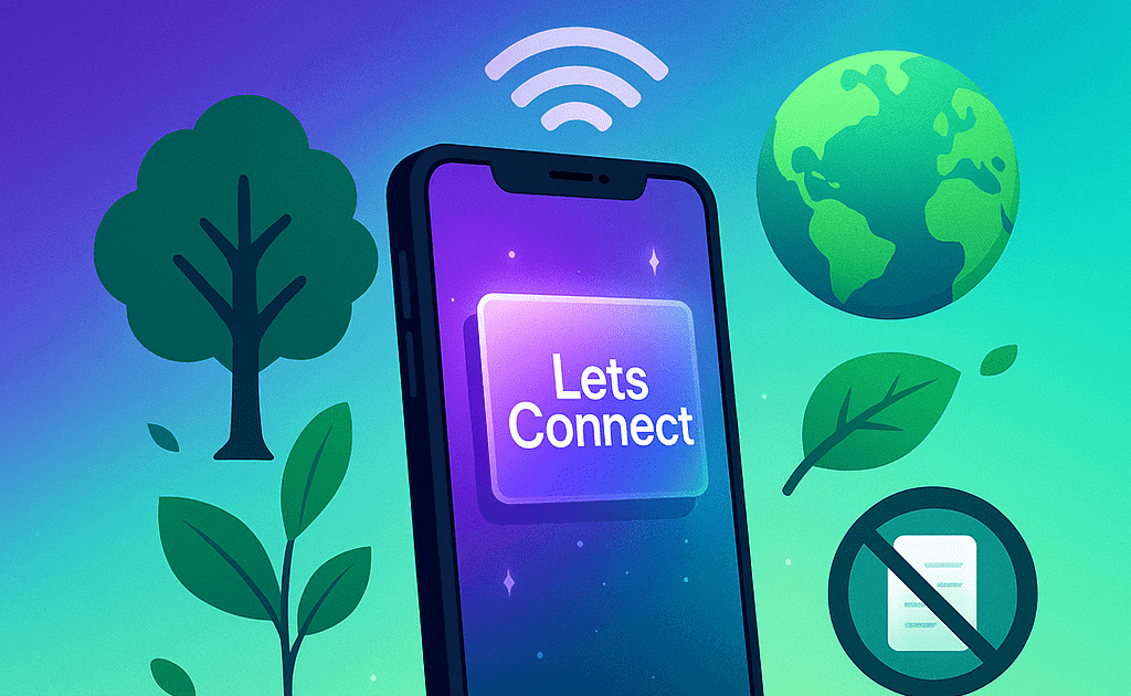 How Digital Business Cards Reduce Carbon Footprint 12 Digital Business Cards Reduce Carbon Footprint 1024X630 1