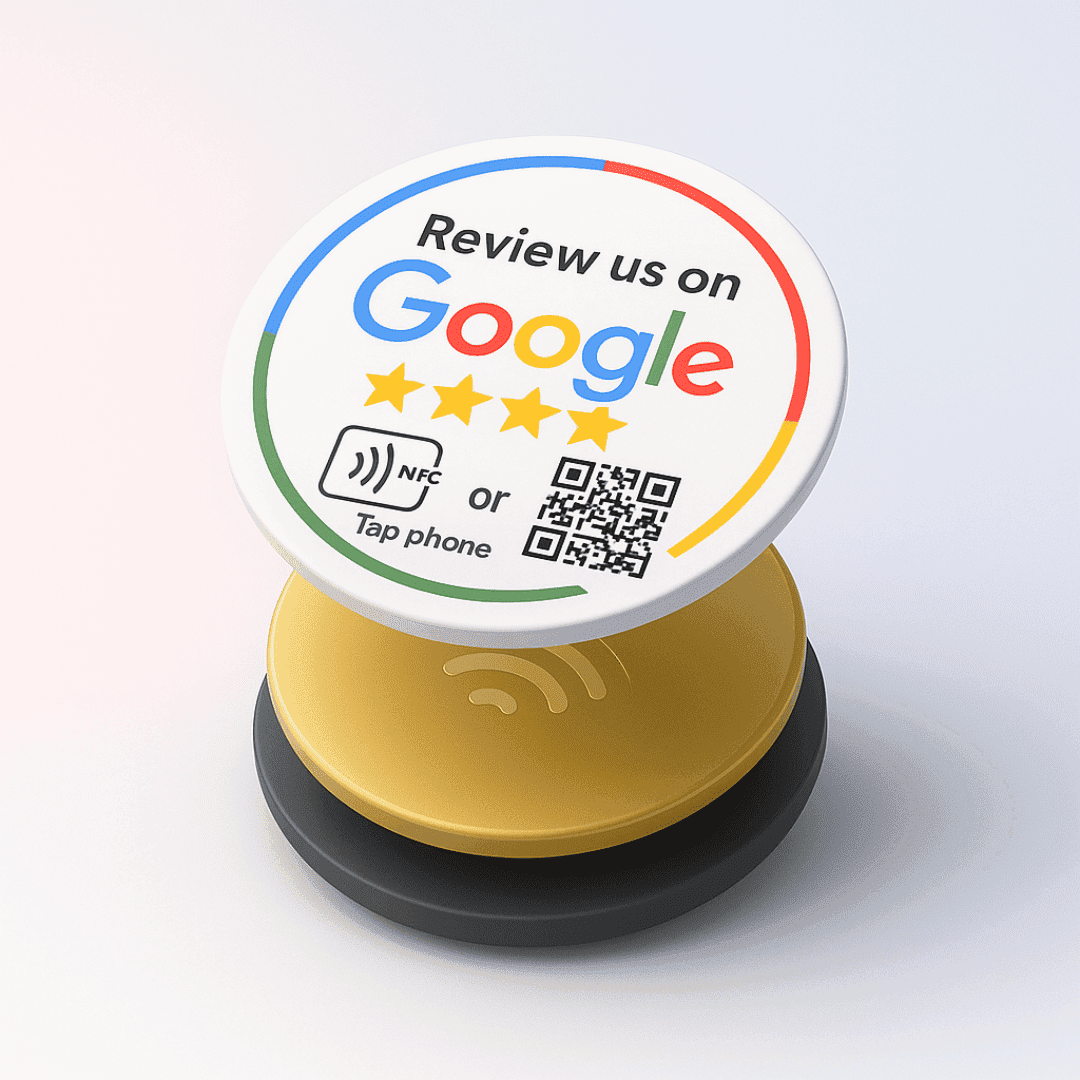 Google Review Stickers | Buy Online — Lets Connect