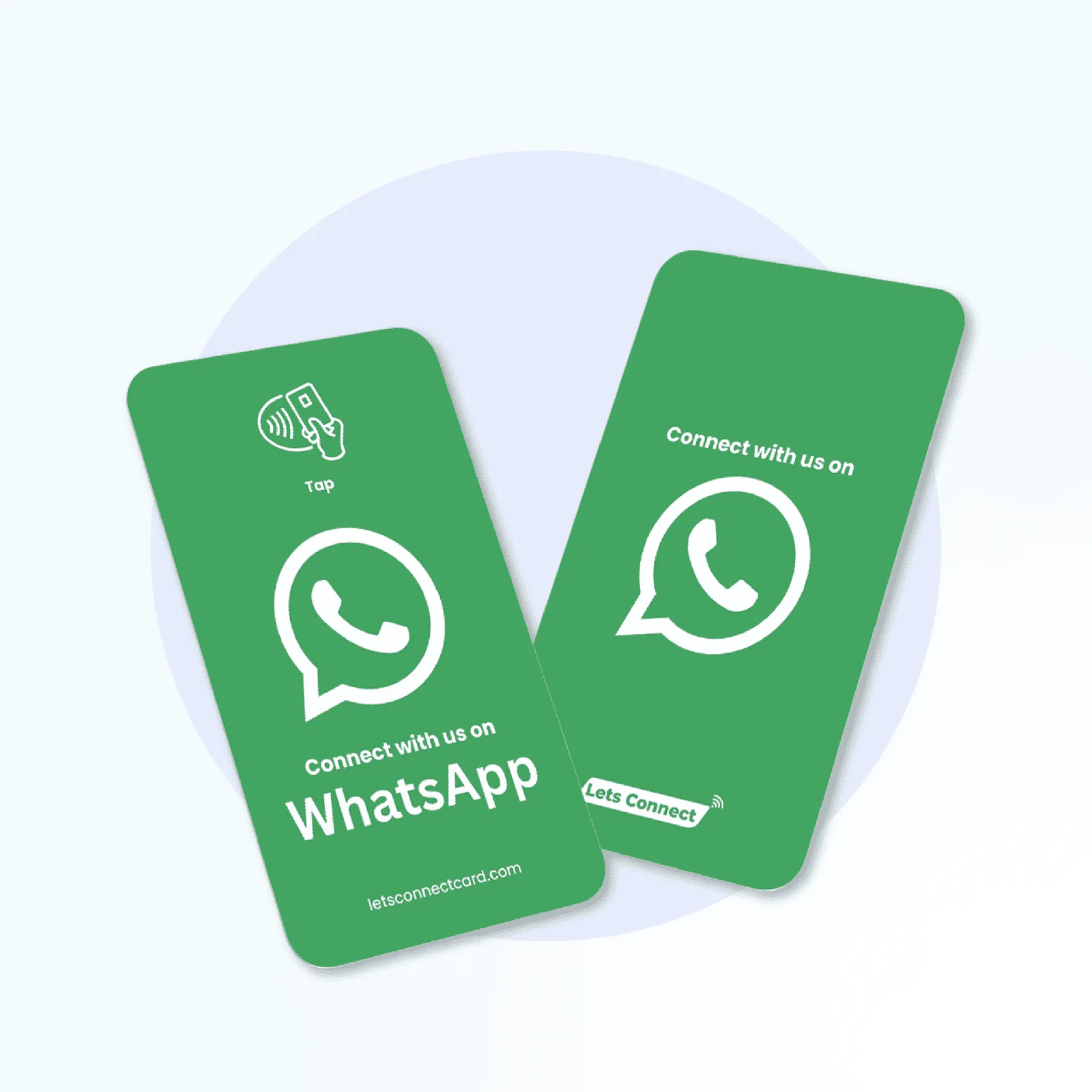 WhatsApp NFC card