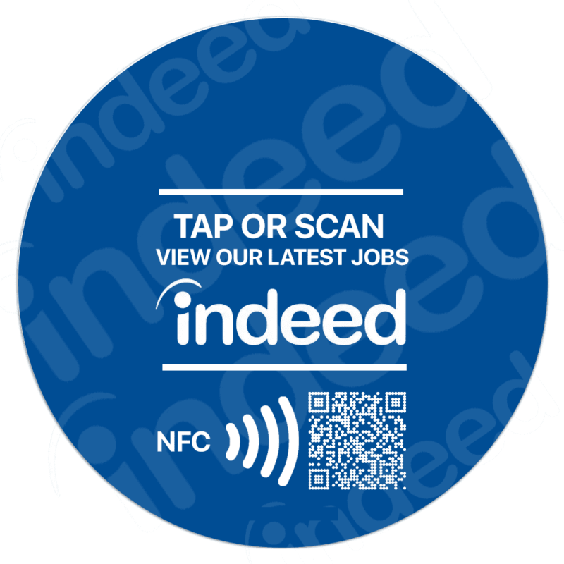 Indeed NFC QR TAG