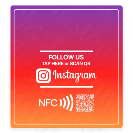 Instagram Square NFC TAG 200mm