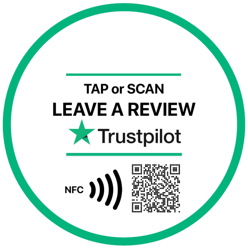 Trustpilot Review NFC TAG Increase your reviews