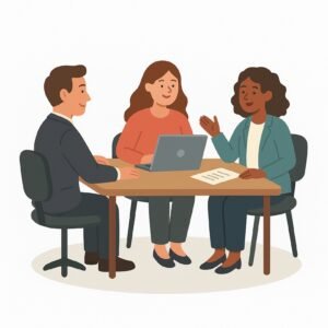 Corporate Team Icon Image