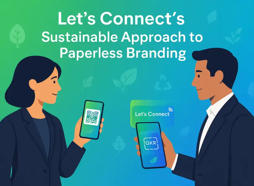 Lets Connects Sustainable Approach To Paperless Branding Min